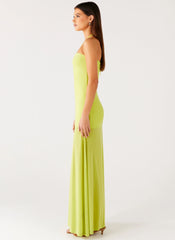 Claria Maxi Dress - Lime