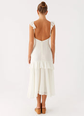 Celie Midi Dress - Ivory