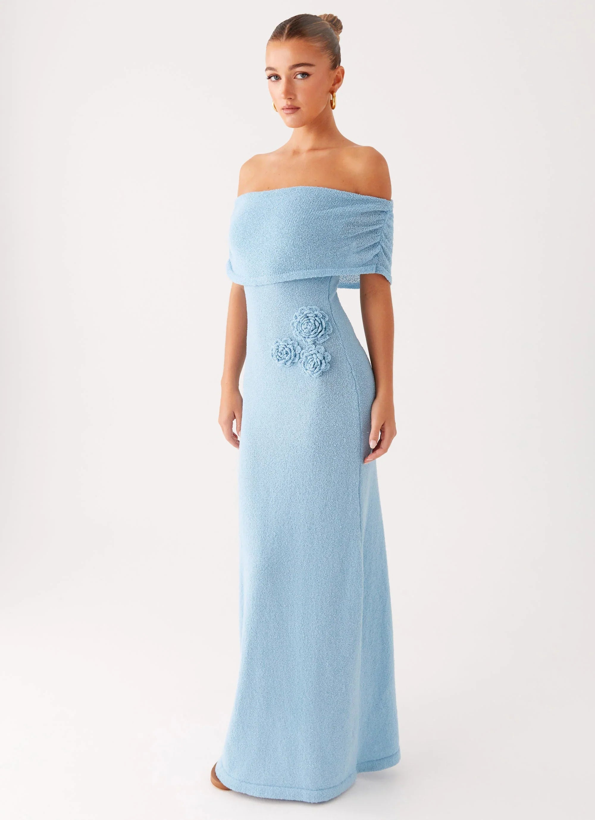 Leya Maxi Dress - Blue