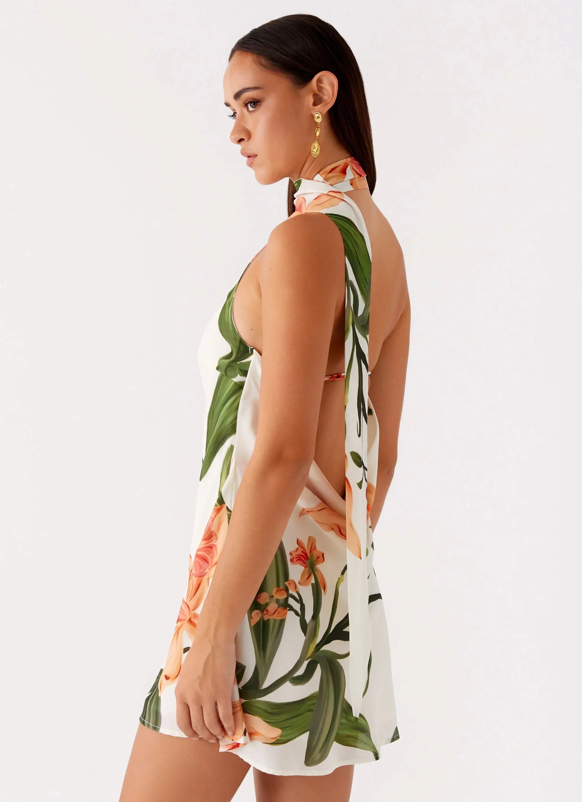 Trisha Mini Dress - Floral Print