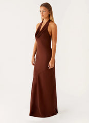 Sullivan Maxi Dress - Chocolate