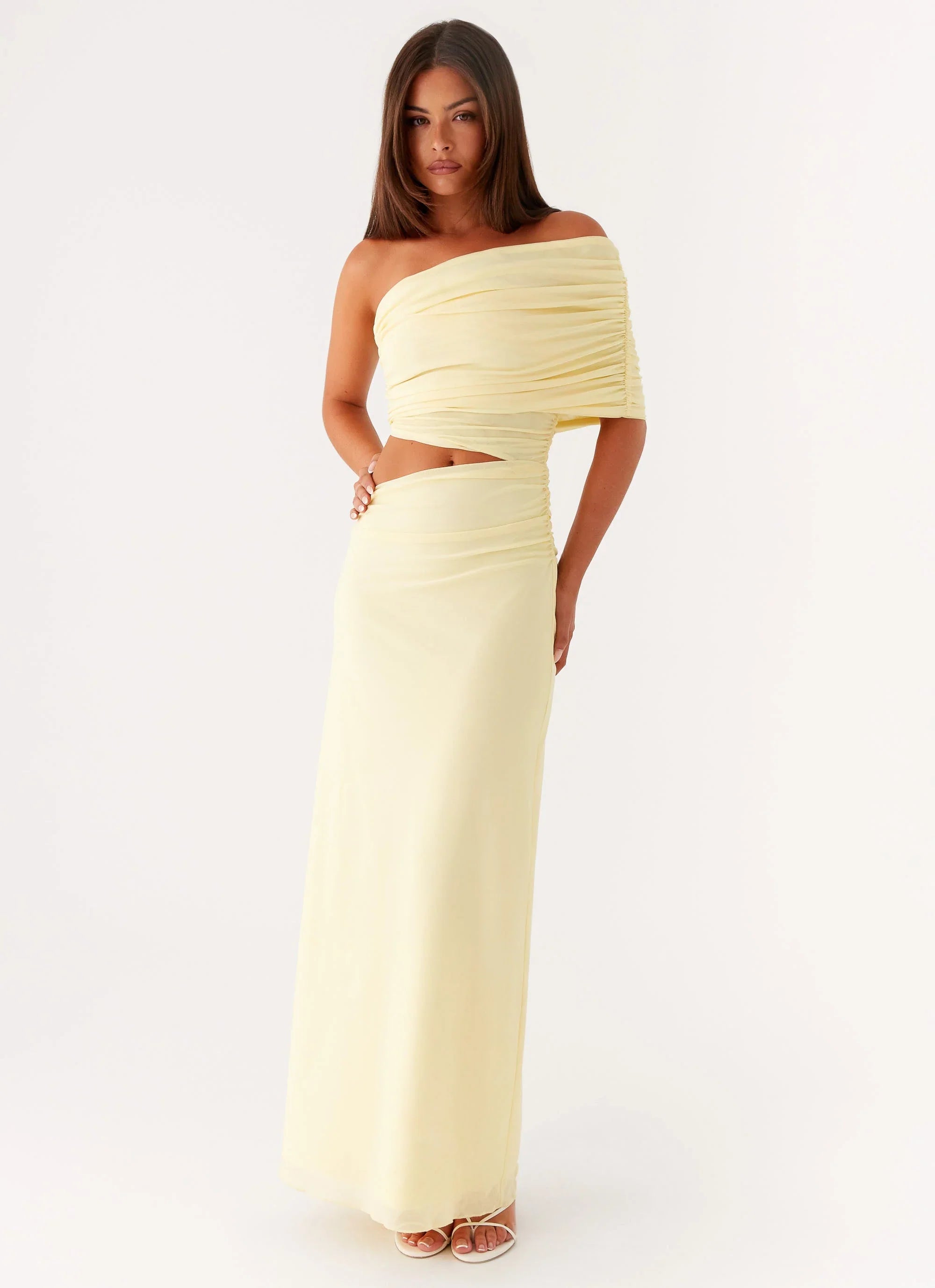Gillian Maxi Dress - Yellow