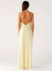 Oliana Maxi Dress - Yellow